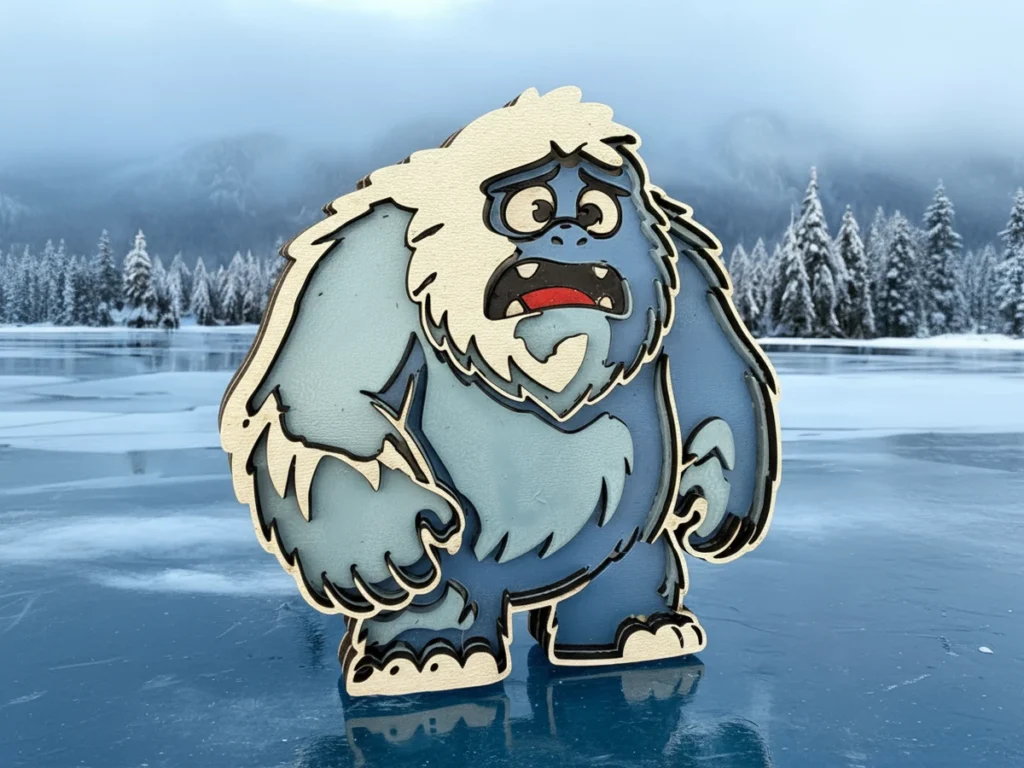 Yeti ornament